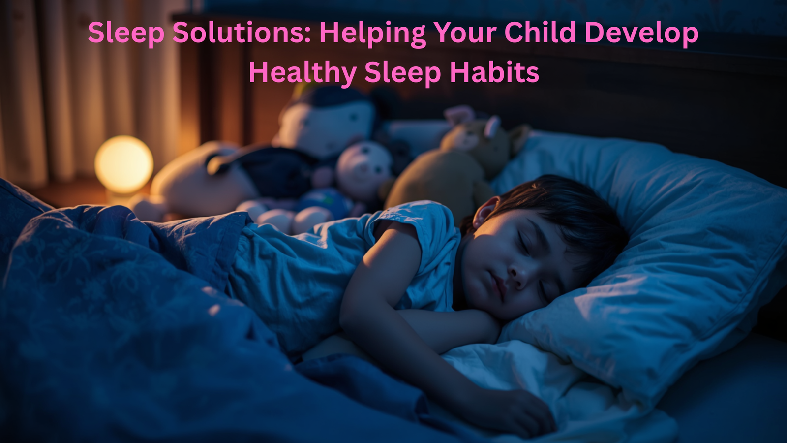 Sleep Solutions: Helping Your Child Develop Healthy Sleep Habits