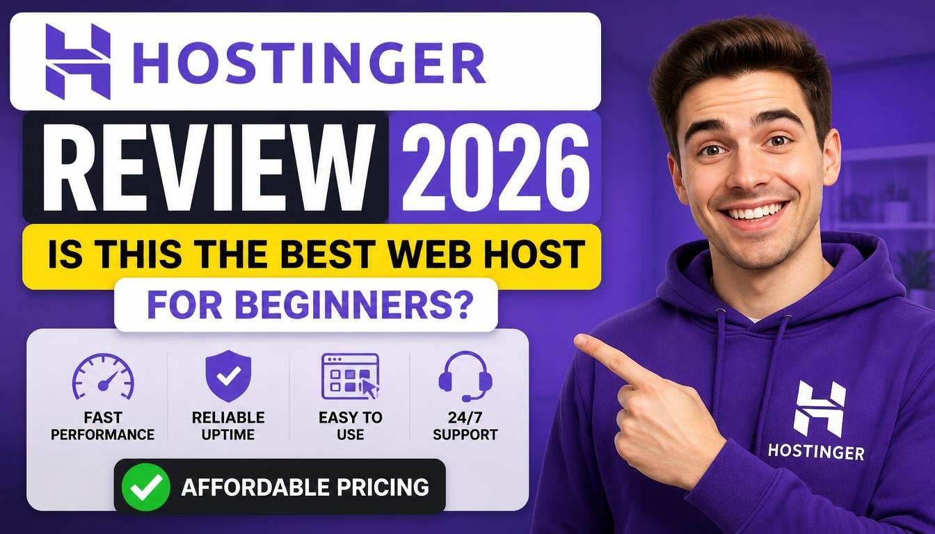 Hostinger Review 2026: Is This the Best Web Host for Beginners?